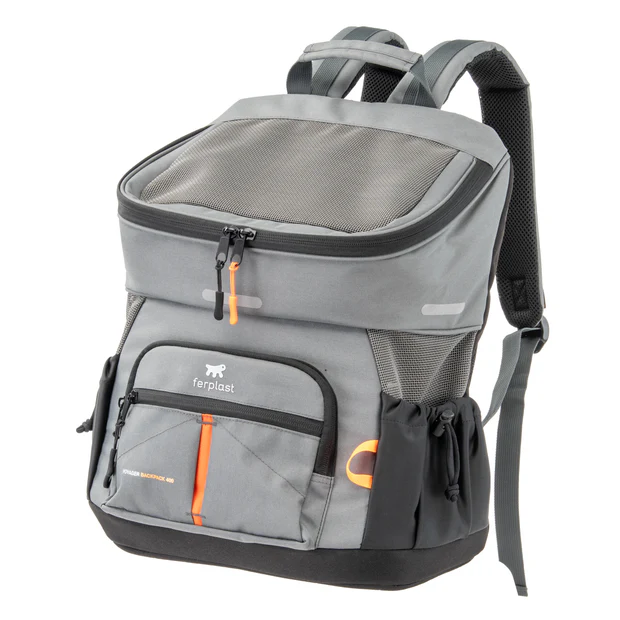 Ferplast Voyager 350 Evcil Hayvan Taşıma Çantası Gri (1)