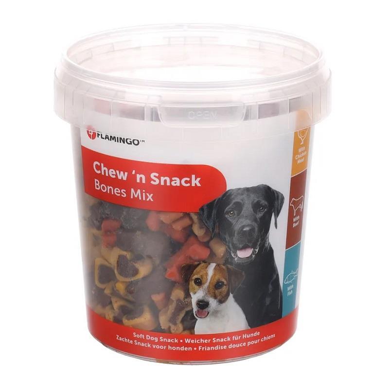 Flamingo Chew'n Snack Mix Köpek Ödülü 500gr - 1