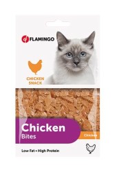 Flamingo Chick N Bites Tavuk Parçaları Kedi Ödülü 85 Gr
