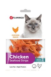 Flamingo Chick N Tavuk Ve Deniz Mahsullü Kedi Ödülü 85 Gr