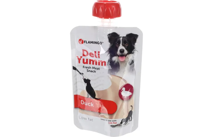 FLAMINGO DELI YUMM FRESH MEAT SNACK DUCK 90GR