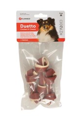 Flamingo Duetto Tavuk Ve Peynirli Köpek Ödülü Medium 3 Parça 120 Gr