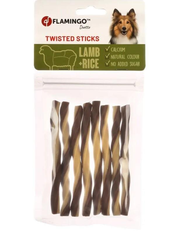 Flamingo Duetto Twist Sticks Kuzu ve Pirinç 85 Gr - 1