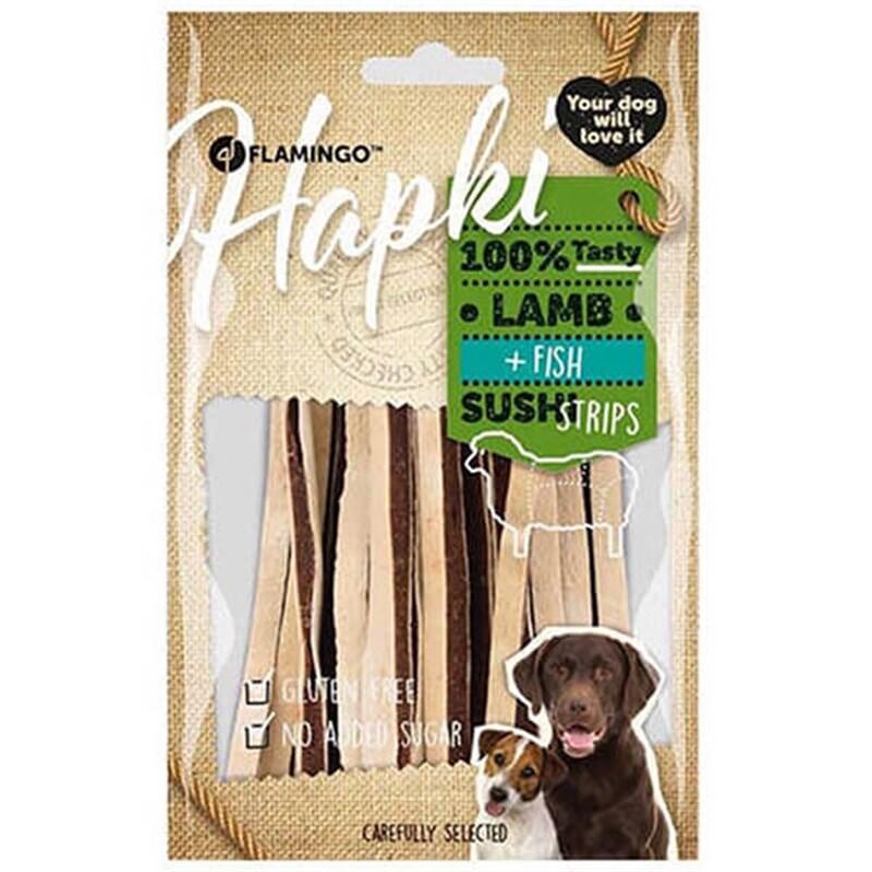 Flamingo Hapki Glutensiz Kuzu Ve Balıklı Sushi Köpek Ödülü 85 Gr. - 1