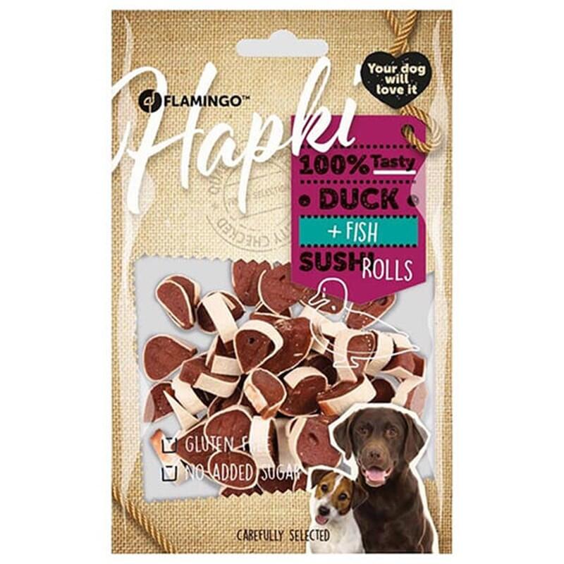 Flamingo Hapki Glutensiz Ördek Ve Balıklı Köpek Ödülü 85 Gr. - 1