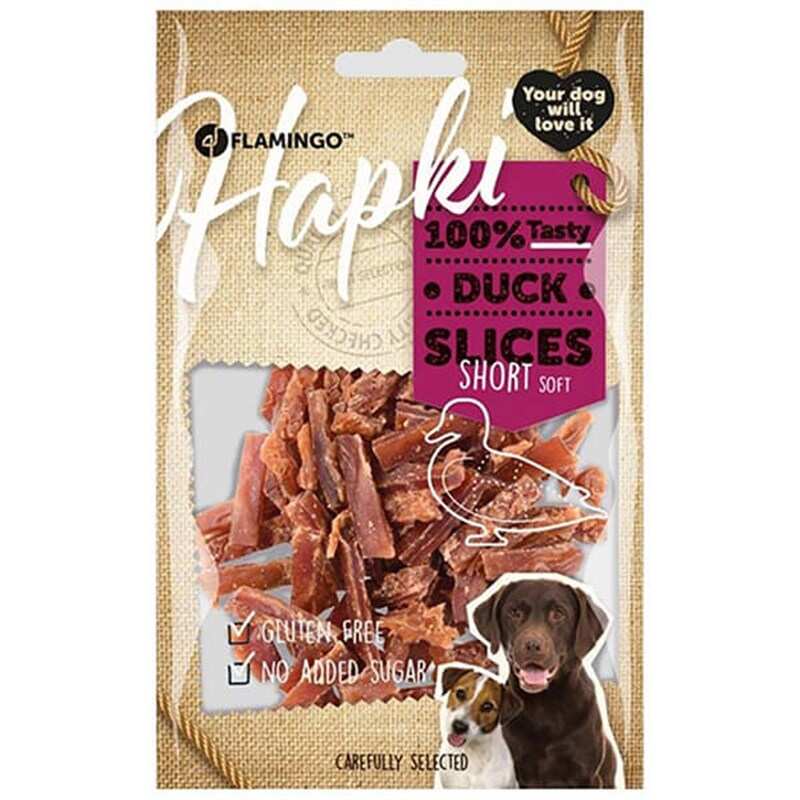 Flamingo Hapki Glutensiz Ördekli Köpek Ödülü 85 Gr.
