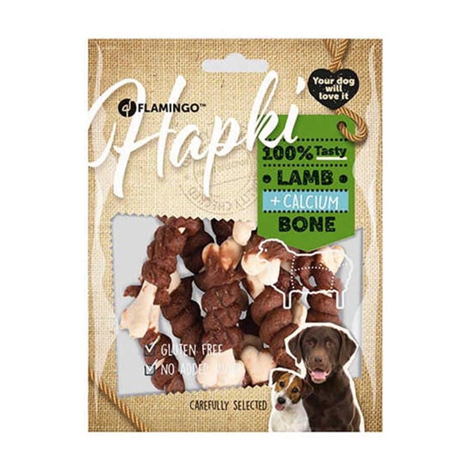 Flamingo Hapki Kuzulu Kemik Sargı Köpek Ödülü 150 Gr. - 1