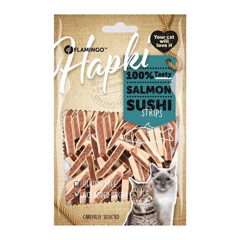 Flamingo Hapki Somon Alabalıklı Şerit Kedi Ödülü 85 Gr.