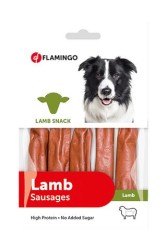 Flamingo Lamb Snack Kuzulu Sosis Köpek Ödülü 85 Gr