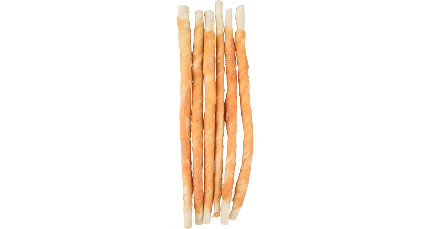FLAMİNGO R'HIDE STICK WITH CHIK. 7/8MM 25 CM 6PCS 130 GR (1)