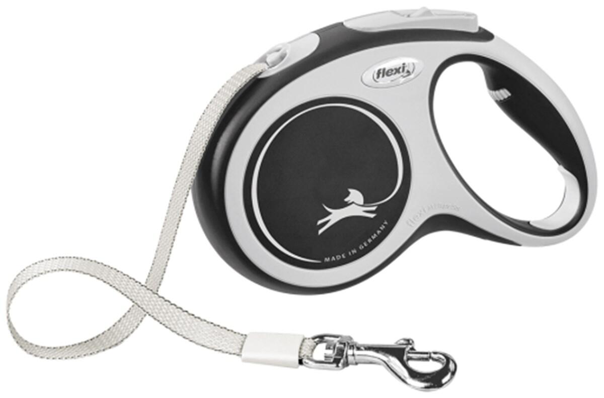 Flexi New Comfort Otomatik Siyah Şerit Gezdirme Xsmall 3 Mt. - 1