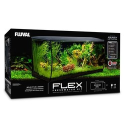 Fluval Flex Akvaryum 123 Litre Siyah