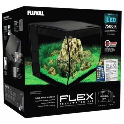 Fluval Flex Akvaryum 57 Litre Siyah