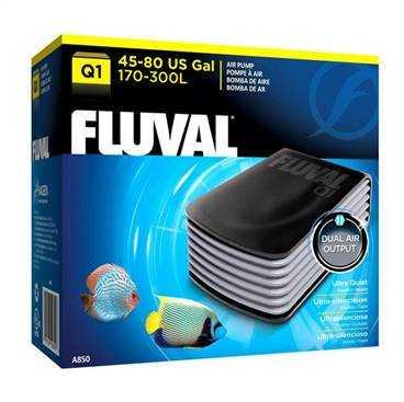 Fluval Q1 Çift Çıkışlı Akvaryum Hava Motoru 170-300 Litre - 1