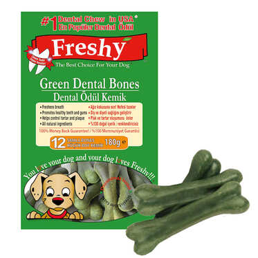 Freshy Ağız Kokusu Önleyici Kemikler 12 Küçük Boy