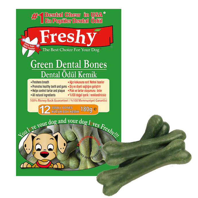 Freshy Ağız Kokusu Önleyici Kemikler 12 Küçük Boy - 1