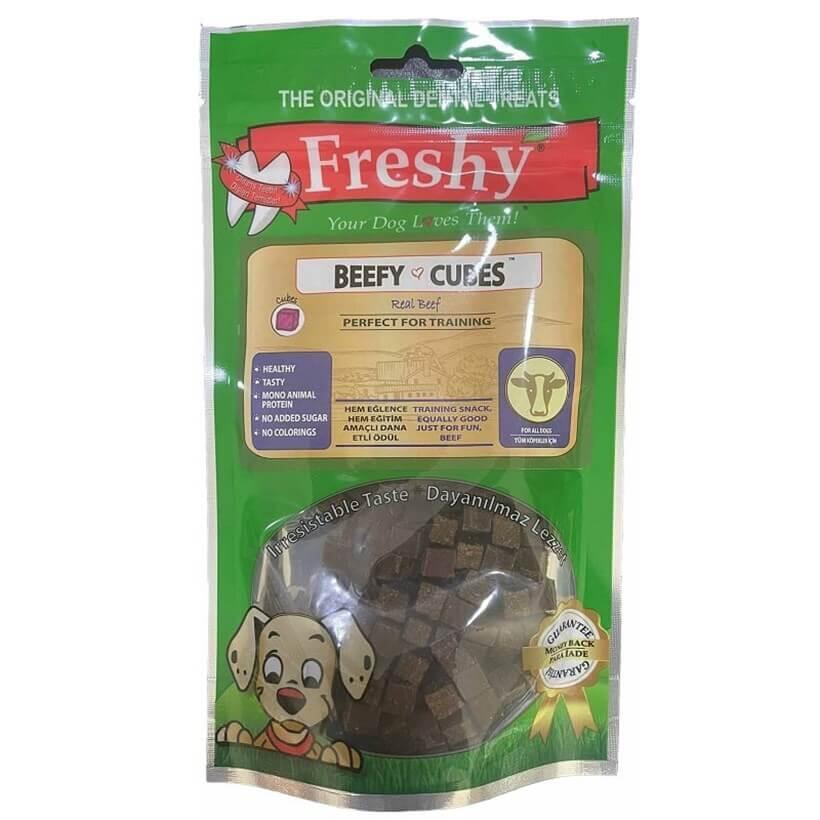 Freshy Beefy Cubes Biftekli Küpler Köpek Ödülü - 1