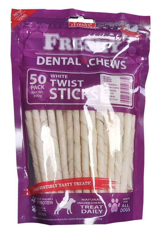 Freshy Beyaz Burgu Çubuk 50'li Maxi Paket