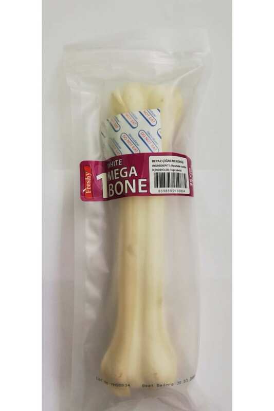 Freshy Sütlü Deri Köpek Kemiği 25cm 220 Gr.