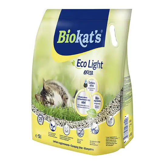 Gimcat Biokats Ecolight Extra Karbon Kedi Kumu 5 Lt