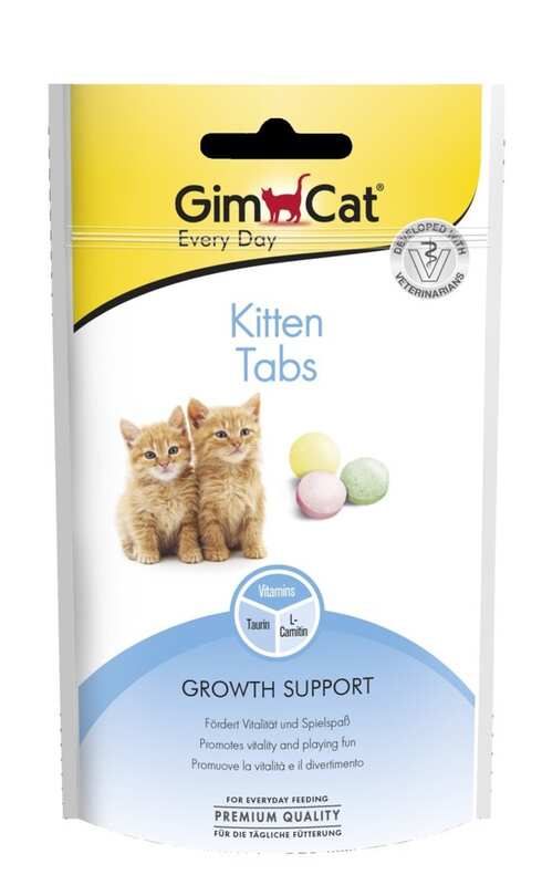 GimCat Kitten Tabs Yavru Kedi Ödül Tableti 40 Gr.