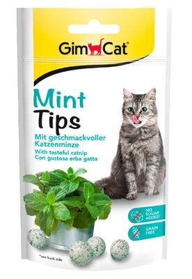 Gimcat Mint Tips Naneli Ödül Tableti 40Gr - 1