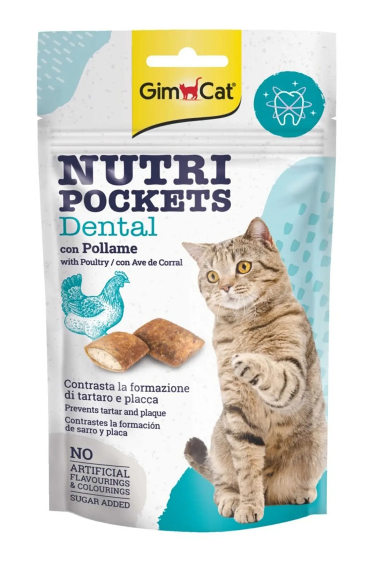 Gimcat Nutripockets Kedi Ödülü Dental 60Gr