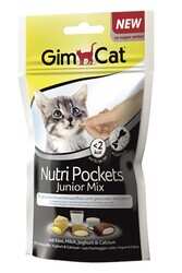 Gimcat Nutripockets Kedi Ödülü Junior Mix 60Gr (1)