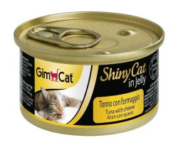 Gimcat Shinycat Ton Balıklı Peynirli Kedi Konservesi 70 Gr.