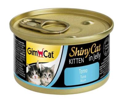 Gimcat Shinycat Ton Balıklı Yavru Kedi Konservesi 70 Gr. - 1