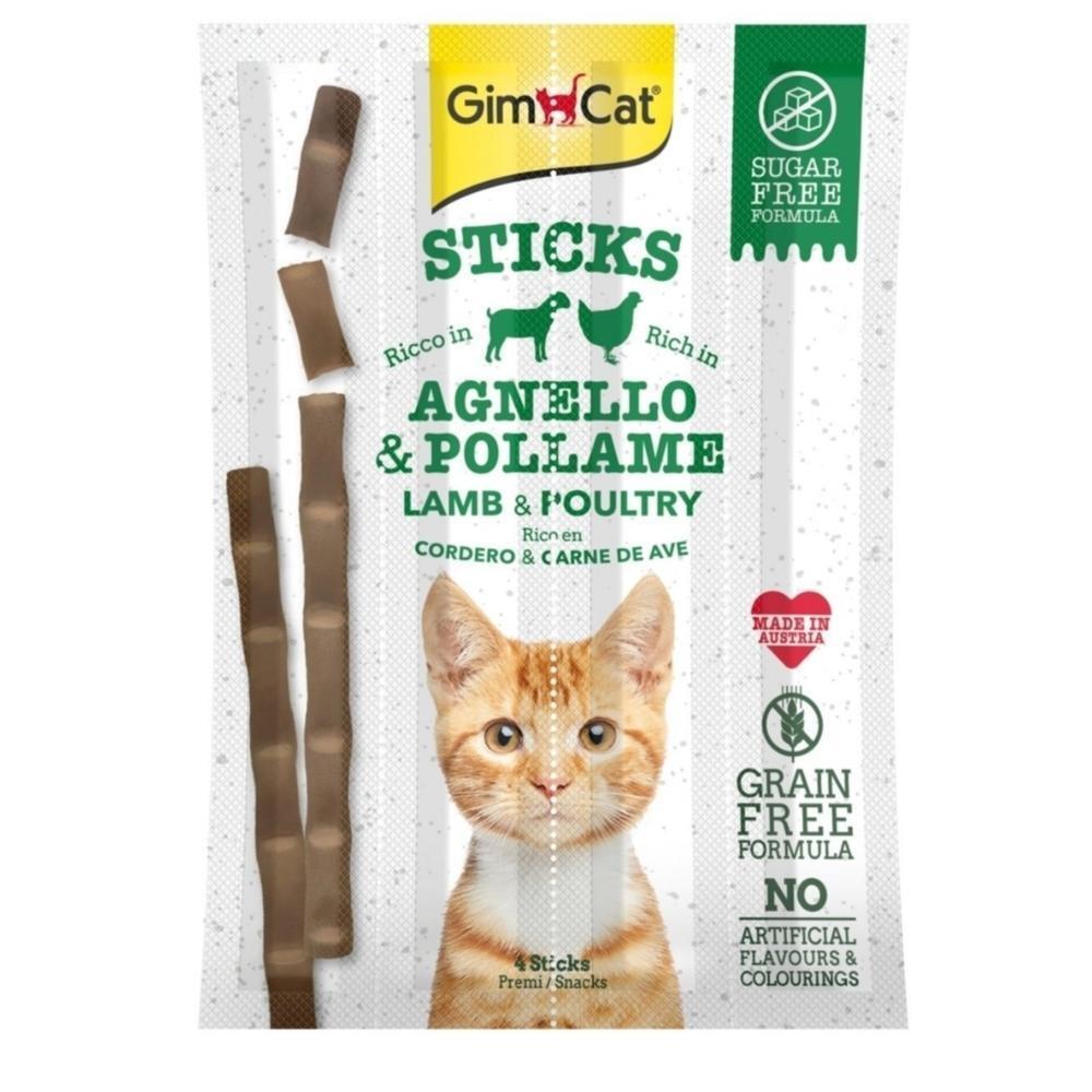 Gimcat Sticks Kuzu Ve Tavuklu Kedi Ödül Çubukları - 1