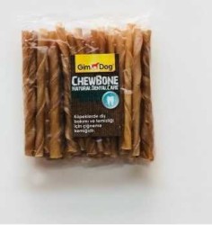 Gimdog Press Burgu Köpek Stick Çubukları 12,5 Cm 300 Gr 50 Li Paket