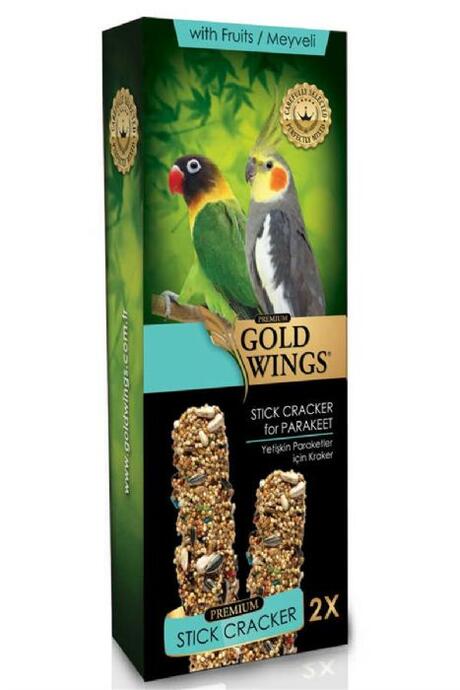 Gold Wings Premium Meyveli Paraket Krakeri 2li - 1