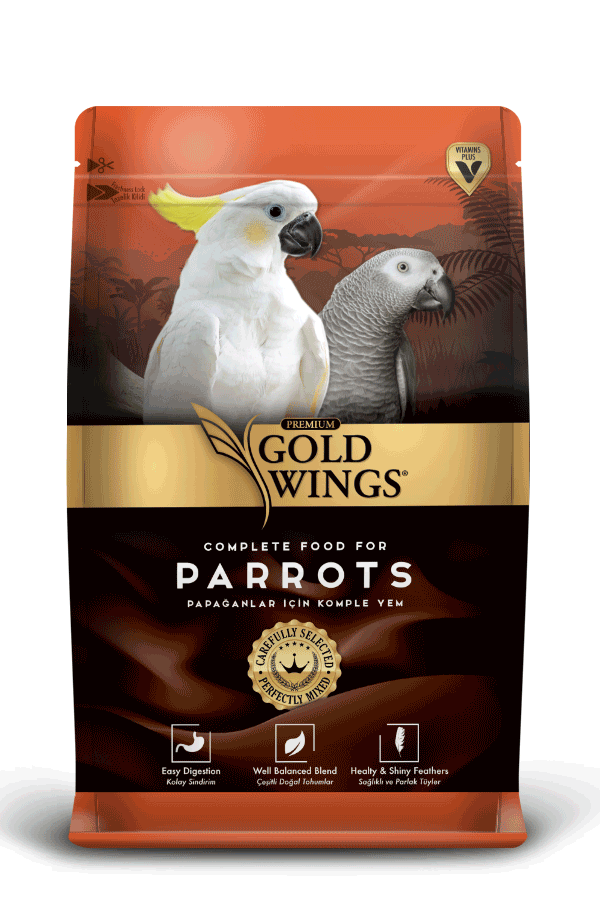 Gold Wings Premium Papağan 1 Kg. - 1