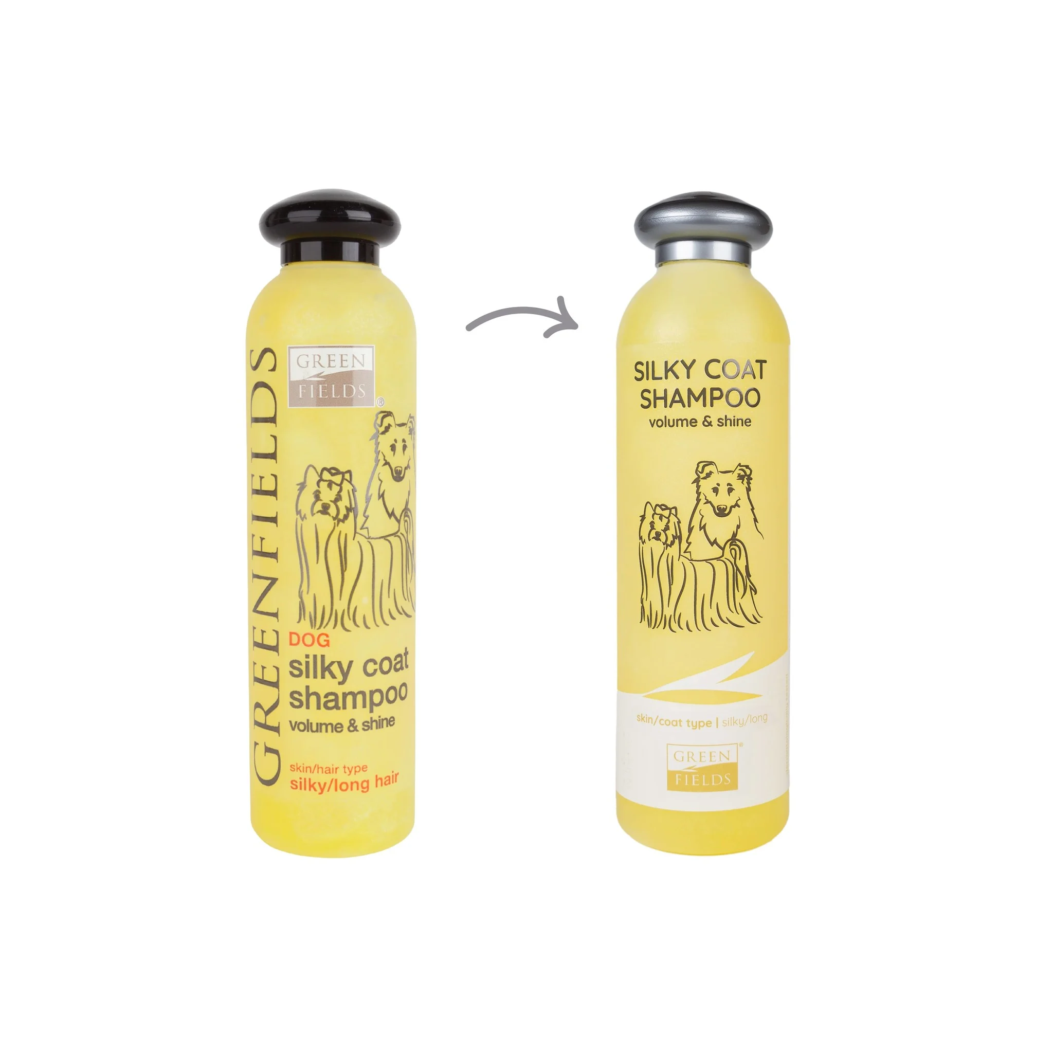 Green Fields Silky Coat İpeksi Uzun Tüylü Köpek Şampuanı 250 Ml (1)