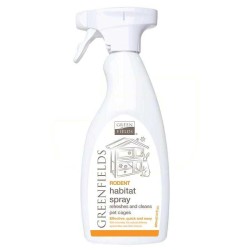 Green Fields Dog Sparkling Hutch Tavşan Hamster Kafes Temizleyici Sprey 400 Ml (1)