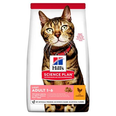 Hills Adult Light Chicken Tavuklu Yetişikin Kedi Maması 3 Kg. - 1