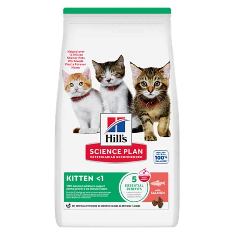 Hills Kitten Somonlu Yavru Kedi Maması 5+2 Kg