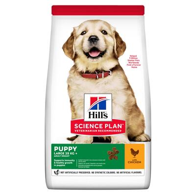 Hills Puppy Large Breed Chicken İri Irk Yavru Köpek Maması 14.5 Kg. - 1