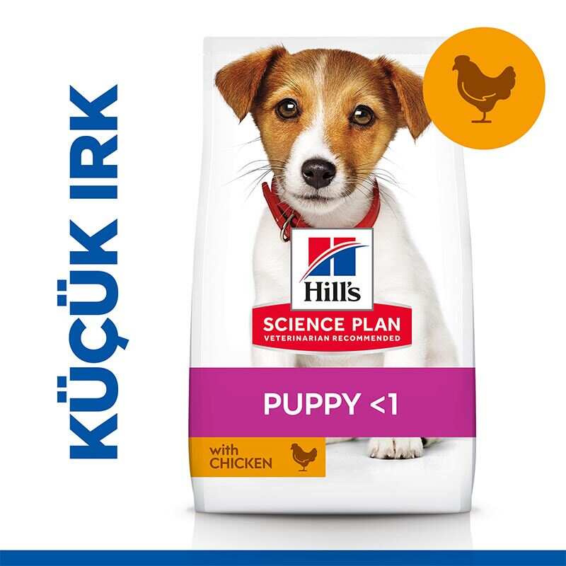 Hills Puppy Small & Miniature Tavuklu Yavru Köpek Maması 1,5 Kg.