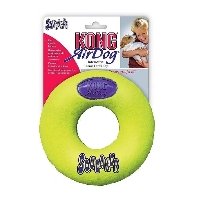 Kong Air Sq Sesli Oyuncak Donut M 12cm - 1