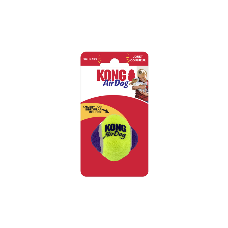 KONG AirDog Yumru Top Şeklinde Sesli Köpek Oyuncağı XS/S