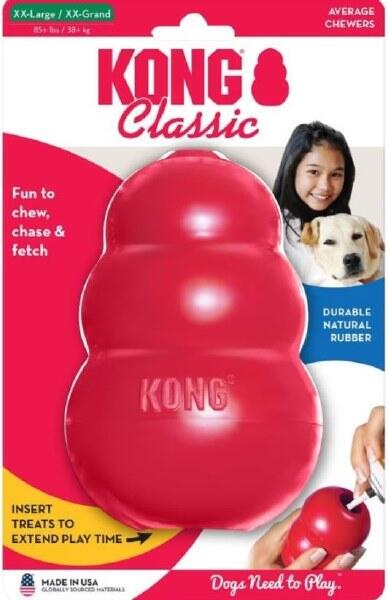 KONG Classic Köpekler için Çok Amaçlı Isırma Oyuncağı XXL - 1
