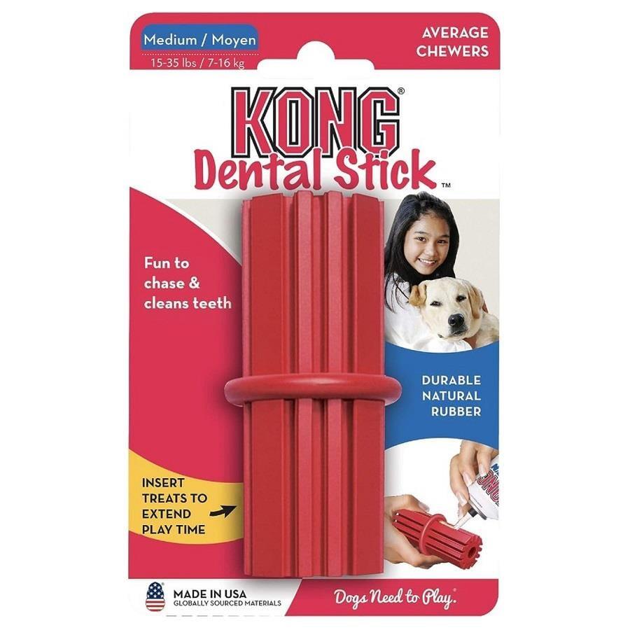 KONG Dental Stick Diş Temizliği Sağlayan Köpek Oyuncağı M - 1