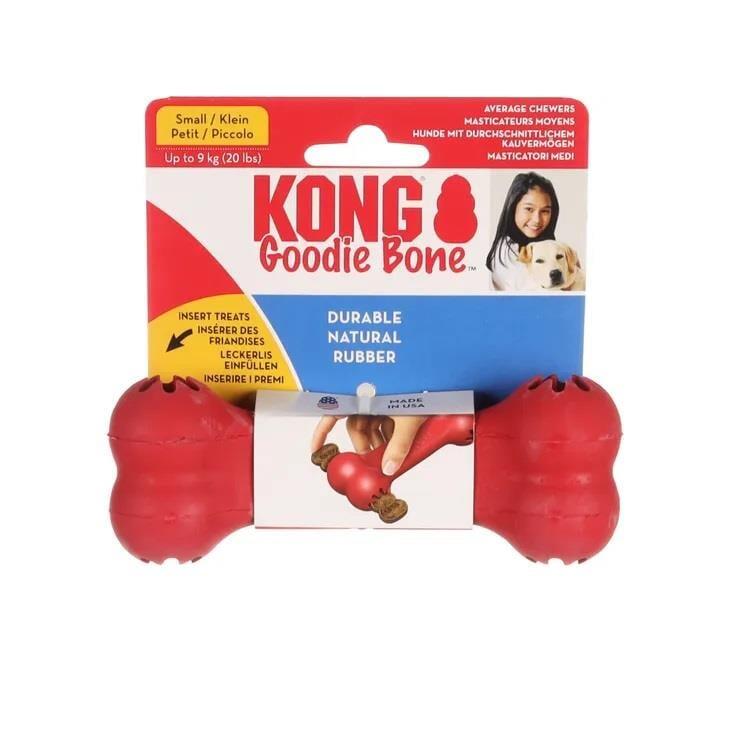 KONG Goodie Bone Kemik Şeklinde Köpek Oyuncağı Small - 1