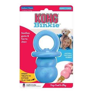 KONG Puppy Binkie Tutma Yeri Olan Yavru Köpek Oyuncağı M