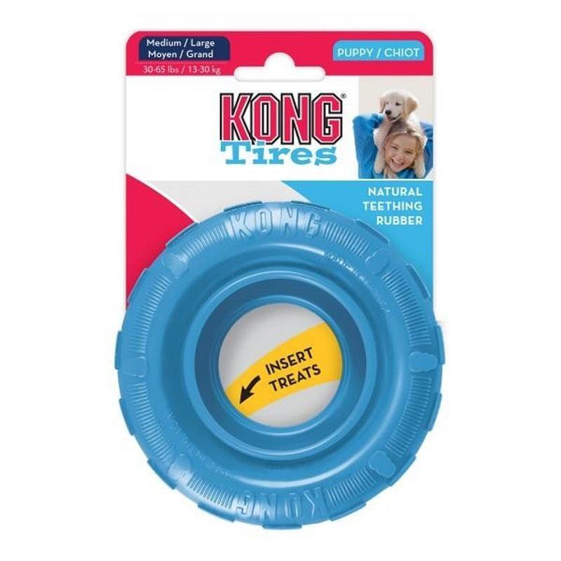 KONG Puppy Tires Tekerlek Yavru Köpek Oyuncağı M/L - 1