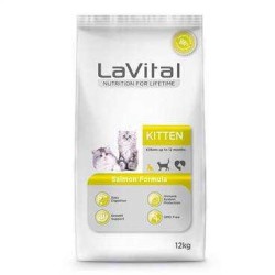 Lavital Kitten Salmon Yavru Kedi Maması Somonlu 12 Kg.