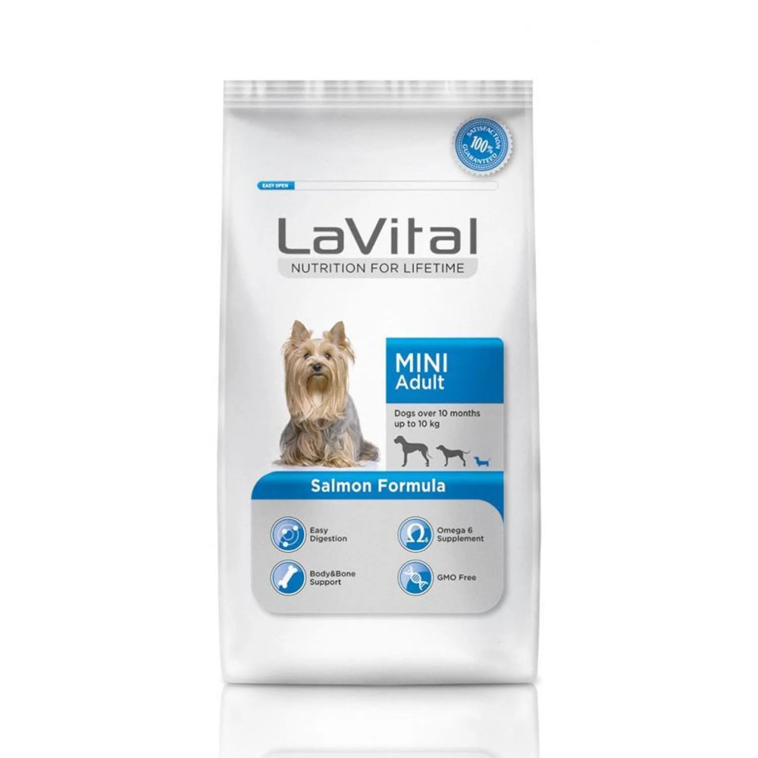 Lavital Mini Adult Salmon Küçük Irk Köpek İçin Somonlu Mama 1,5 Kg.