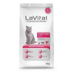 Lavital Sterilised Adult Kısırlaştırılımış Kedi Maması Somonlu 12 Kg. - 1